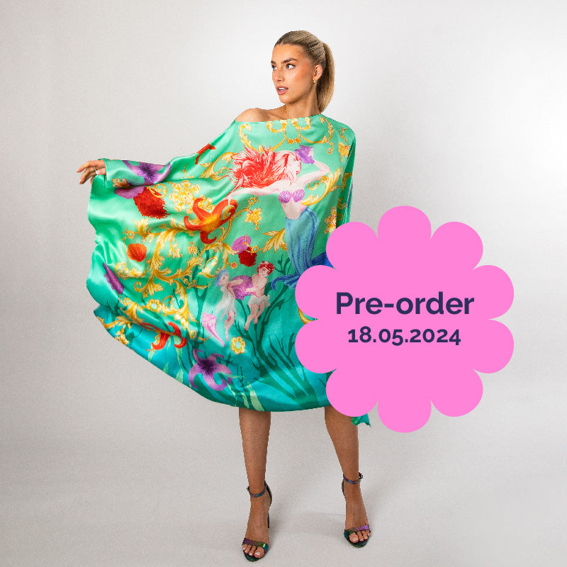 Sofia Sunrise Silk Kaftan main image 1