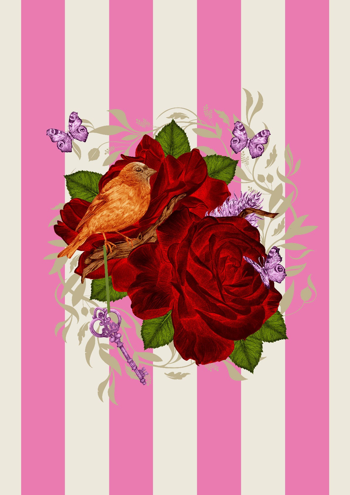 Scarlet Candy Garden