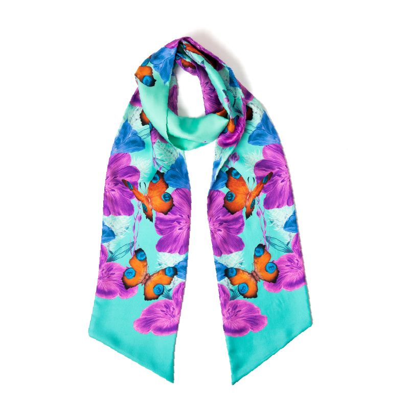 Wild Child Silk Scarf