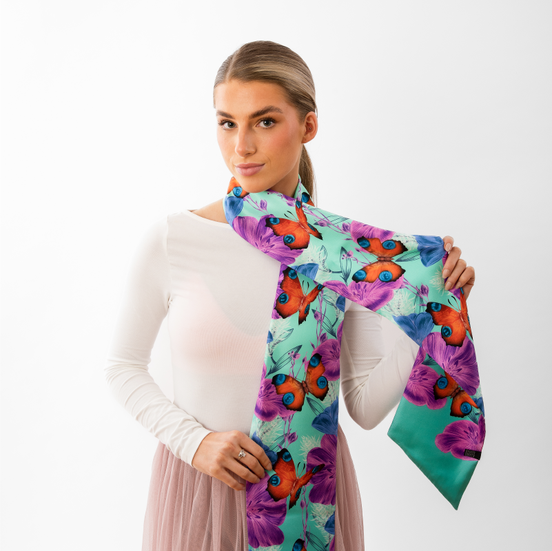 Wild Child Silk Scarf