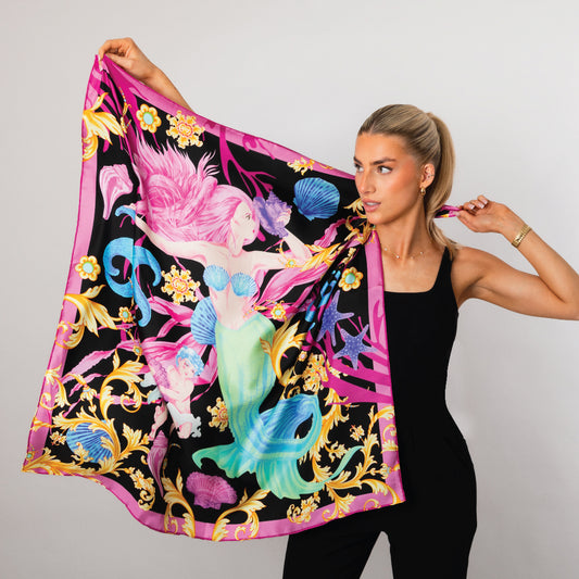 Sofia the Selkie silk scarf