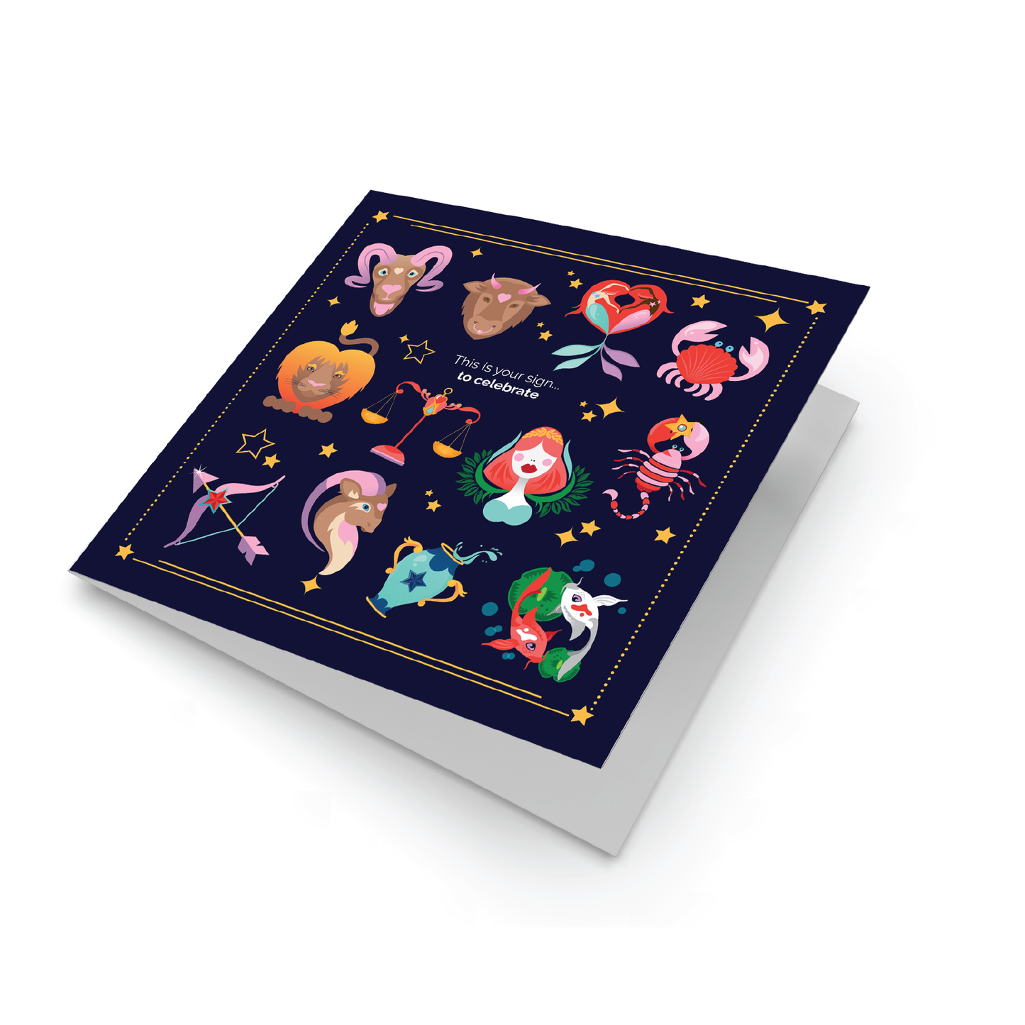 Zodiac Greeting Card