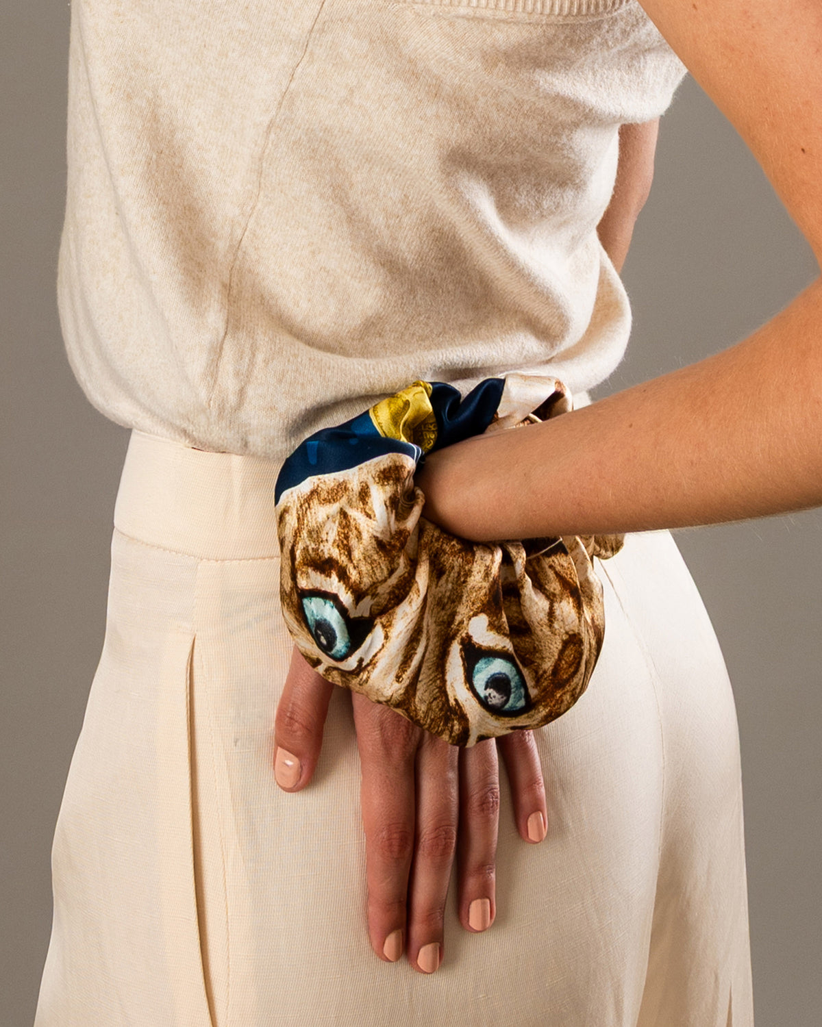 The Original Celtic Tiger — Silk Scrunchies