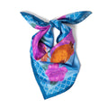 Powder Blue Josephine Silk Scarf (Small)